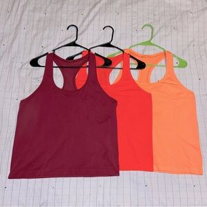 Bundle of Lululemon Swiftly Tanks Size 12